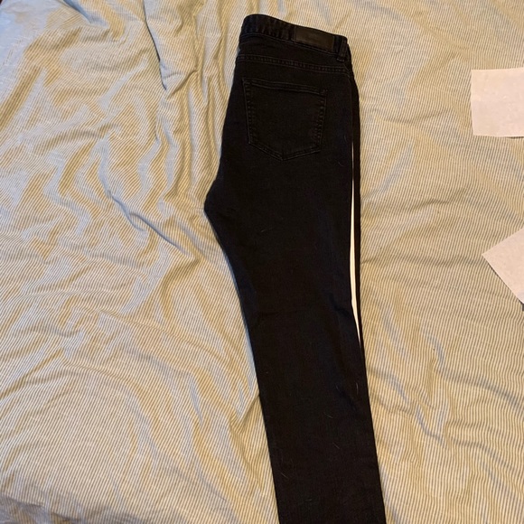 SUMMIT UK Track Denim Vintage Black Jeans - Picture 2 of 4